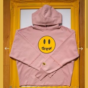 DREW HOUSE MASCOT DECONSTRUCTED HOODIE DUSTY ROSE
